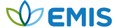 EMIS logo featuring a stylized blue and green abstract flower design next to the word 'EMIS' in blue font.