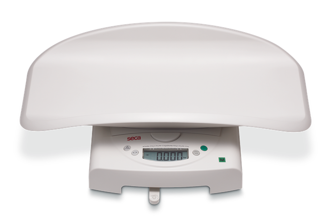 Neonatal weighing scale top