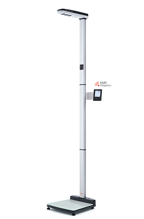 seca 287 - EMR-validated ultrasonic measuring station with voice