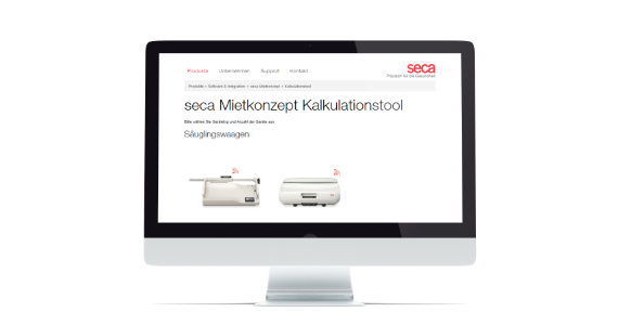 Preisindikation für Mietkonzept