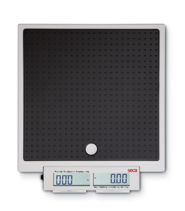 Seca 634 EMR-validated Flat Scale with Extra-Large Platform